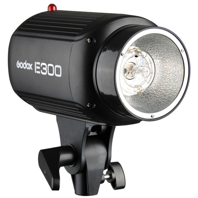 Godox e300 E-300 미니 사진 스튜디오 스트로브 플래시 조명 램프 헤드 300 w 220 v